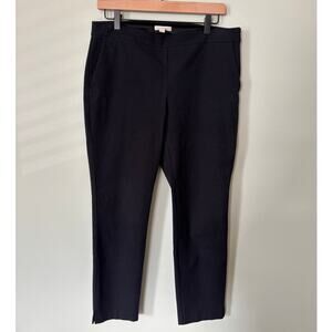 Eileen Fisher Black Ankle Cotton Dress Pants Khaki Size Small